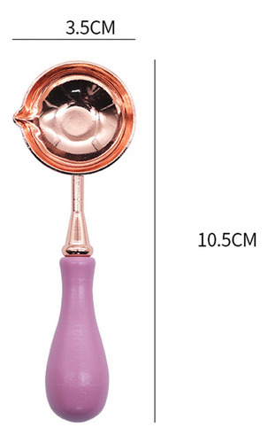 Ri Cuchara De Sellado De Cera For Regalo, 2 Uds., Fabricante
