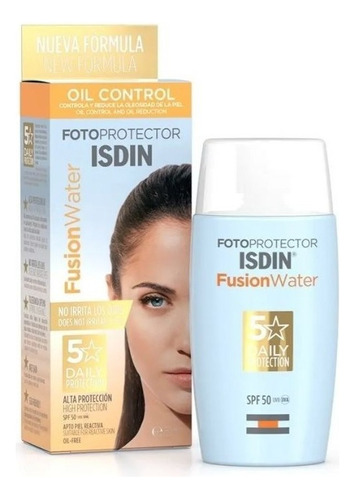Isdin Fotoprotector solar Fusion Water 50 Oil free 