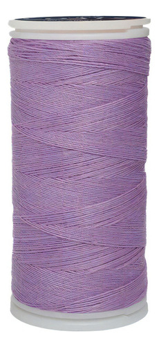 Caja 12 Pzas Hilo Coats Poliéster Liso 3 Cabos Fibra Corta Color T6980-0048 Orquidea