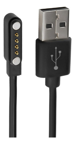 Cable Usb De Carga Magnetico, Haourlife Interfaz De 4 Pines