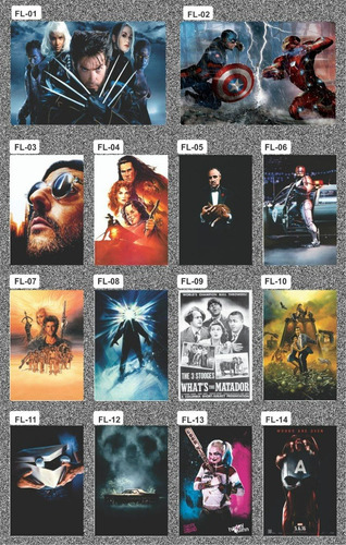 Imagem 1 de 10 de 5 Pôsters Cartaz Clássico Filmes Cinema Para Emoldurar 40x30