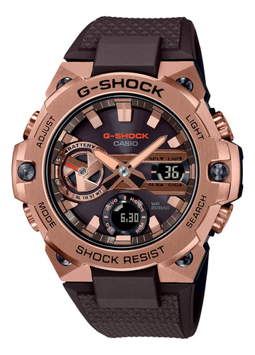 Reloj Casio G-shock: Gst-b400mv-5acr Correa Café