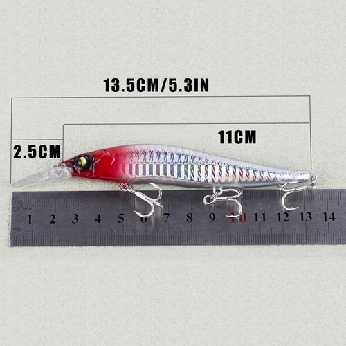 Jerkbaits Para Lubina: Señuelo Mediano Para Peces Pequeños,