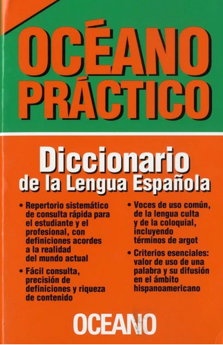 Lote X 30 Diccionario Práctico De La Lengua Española Océano