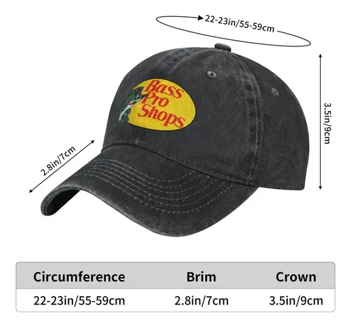 Bonés De Beisebol Bass Pro Shops Dad Trucker Golf Sun | MercadoLivre