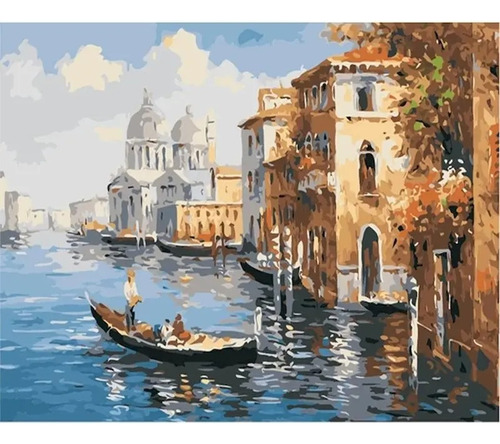 Pintura Por Numeros Ciudad Venecia Italia Pinta Tu Cuadro