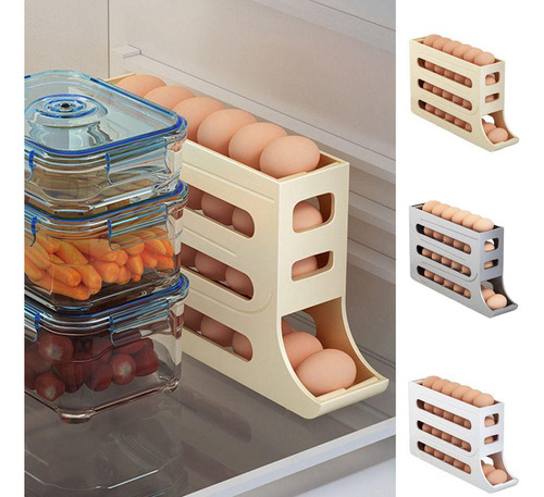 Soporte Para Huevos, Dispensador Con Soporte Para Huevos Enr