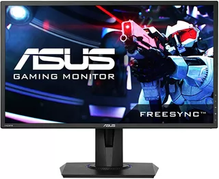 Asus Vg245h Monitor Gamer Full Hd 75 Hz 1ms Free Sync 24 -in