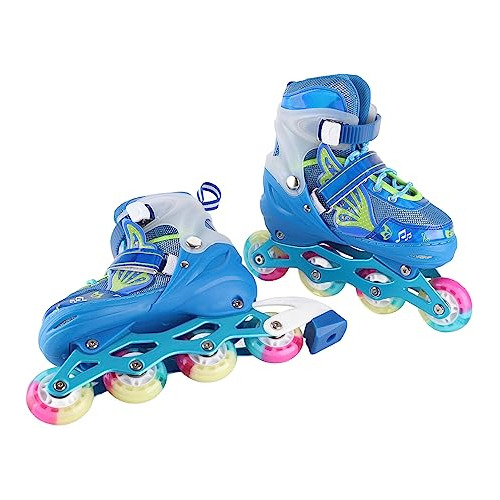 Roller Blades Para Niños En Interiores/exteriores