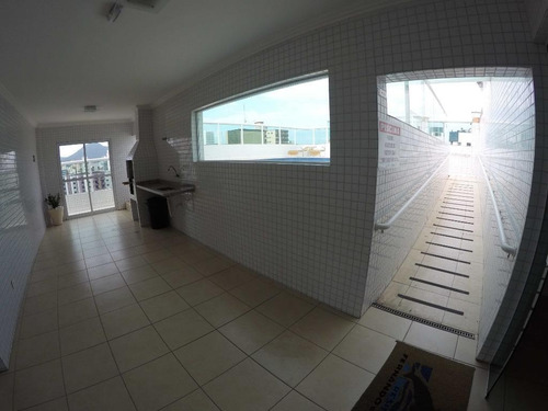Apartamento Planejado Próximo Da Praia Com 2 Dormitórios E 2 Vagas À Venda, 86 M² Por R$ 350.000 - Vila Guilhermina - Praia Grande/sp - Ap3545