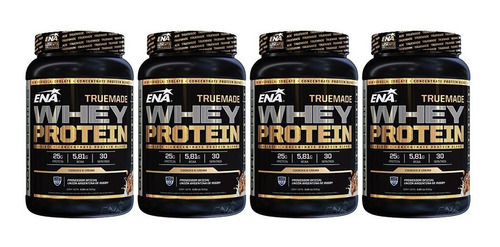 True Made Whey Protein Ena 4 Un X 2 Lb Aislada + Concentrada