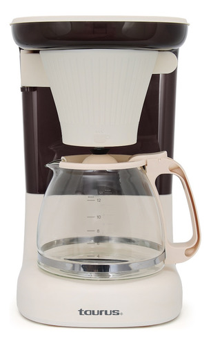 Cafetera Taurus Velvet Eco Filtro Permanente Vidrio1.2l