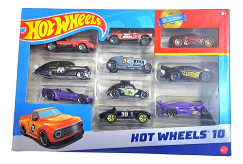 Autos Hot Wheels 10 - Pack De 10 Autos Surtidos (2)