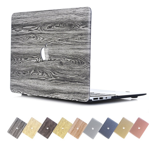 Estuche Macbook Air De 12 Pulgadas, Creative Wood Grain...