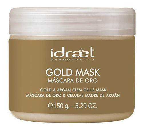 Gold Mask Mascara De Oro Y Celulas Madre Efecto Shock Idraet