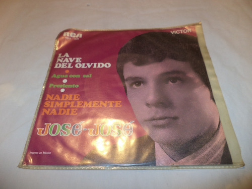 Ep. La Nave Del Olvido. José José. 1970 (Usado)
