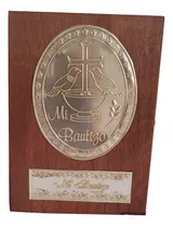 Comprar Equipo Bautizo Vela Concha Y Toalla En Cofre De Madera