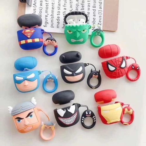 Apple AirPods Estuche De Superheroes Marvel