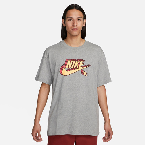 Remera Para Hombre Nike Sportswear Gris