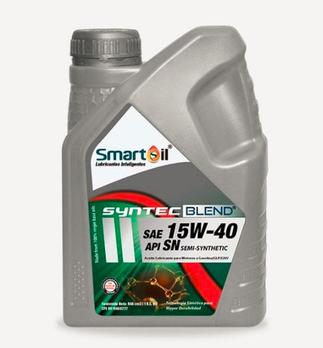 Aceite Semi Sintetico 15/40 Marca Smartoil