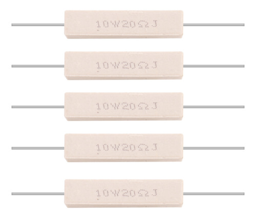 Resistores De Cemento Cerámico Bobinados Al 5%, 10 W, 10 W,