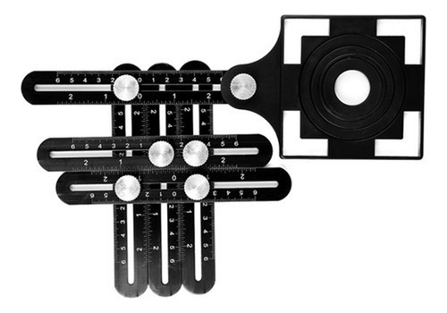 A 1 Regla Universal Aleación De Aluminio Multiángulo