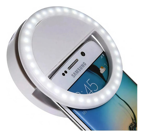 Aro De Luz Led Para Selfie Batería Recargable 