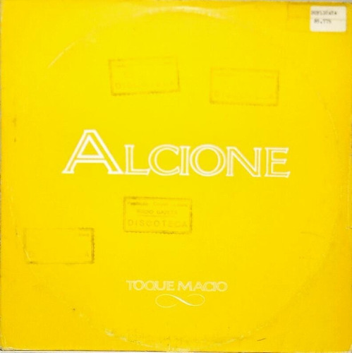 Alcione Toque Macio Lp Vinil  Single Rca 1988 1054