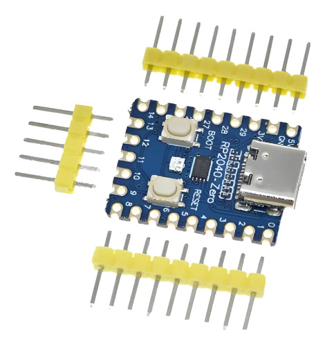 25x Rp2040 Zero Placas Desenvolvimento Raspberry Pi Pico