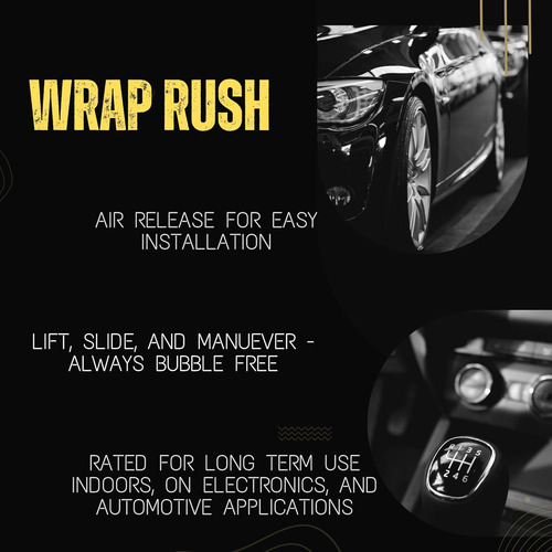 Wrap Rush Cinta De Fibra De Carbono Automoción, Ideal ...