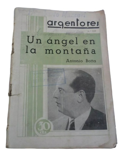 Teatro-un Angel En La Montaña-antonio Bota-1939