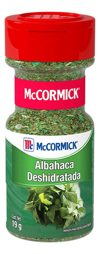 Frasco De Albahaca Deshidratada 19 G Mccormick