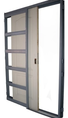Puerta Corrediza Durlock Craftmaster Blanca 60 Chapa 18