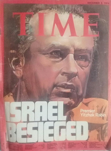 Time En Ingles Israel Besieged,premier Rabin , Año 1974