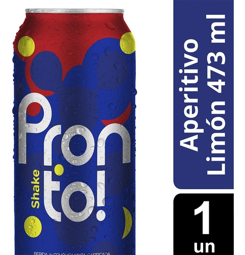 Pronto Shake Coctel Listo Para Beber 4.2° Lata X 473 Ml