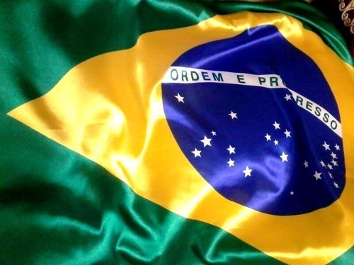 Imagem 1 de 3 de Bandeira Do Brasil Oficial 3m X 2m Grande Copa Do Mundo