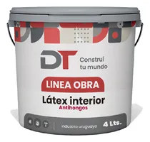 Comprar Pintura Latex Antihongos Humedad Interior 4 Lts Color Blanco