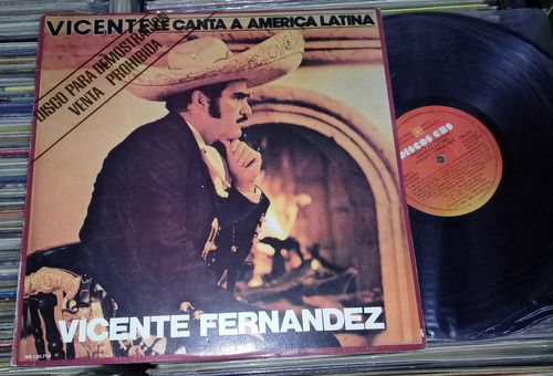 Vicente Fernandez Le Canta A America Latina Lp Promo / Kktus