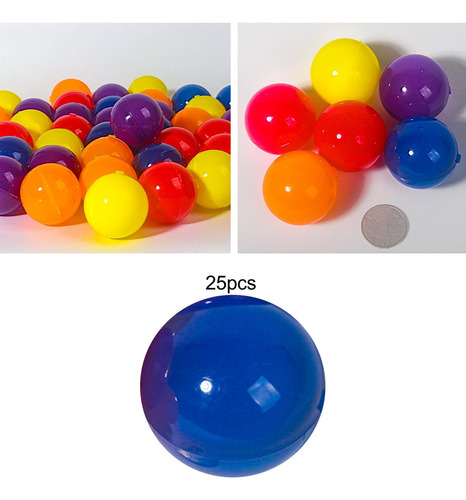 Ha 25x Bolas De Bingo Reemplazo De Bolas De Rifa Azul
