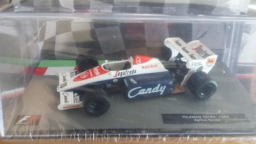 Toleman Tg184 1984 Ayrton Senna 1/43  Formula 1 Salvat