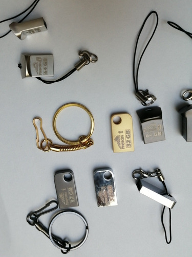 Mini Usb Metálica Microcontrolador Jaster Memoria 32gb