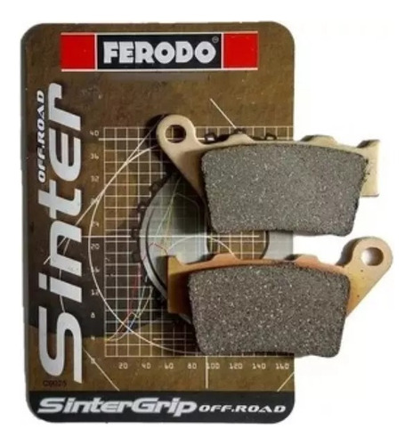 Pastilla Freno Aprilia Sl 750 Shiver Abs Gt Trasera Fa 208