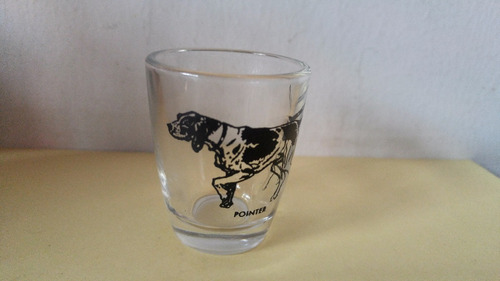 Vaso Pointer Dog Perro Souvenir Bar Mascota Pet Vintage