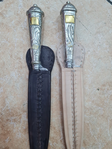 Cuchillo Plata Y Oro