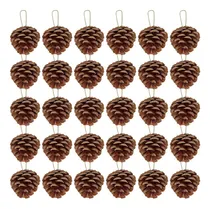 Comprar Supla 30 Pcs Navidad Colgando Real Pino Conos De Pino Adorno