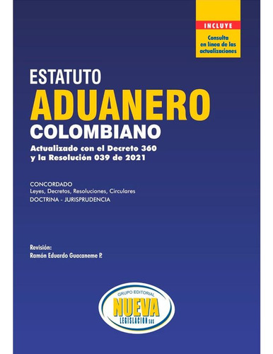 Libro Estatuto Aduanero Colombiano