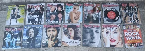 Lote 14 Revistas Rolling Stone - Cerati - Kiss - Redond Ciro