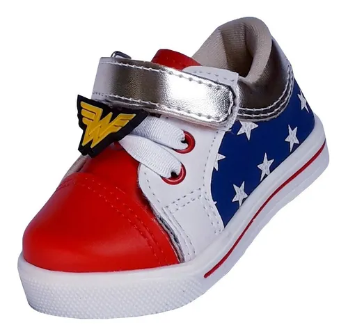 Tenis infantil cheap mulher maravilha