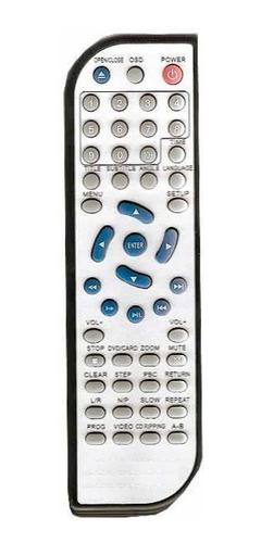 Imagen 1 de 3 de Control Remoto Dvd Ken Brown Recco Ranser Watson 282 Zuk