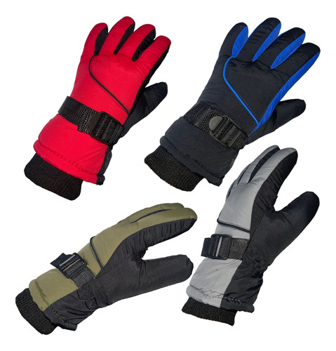 Guantes Nieve Juvenil Mujer Impermeables Nieve - Jeans710